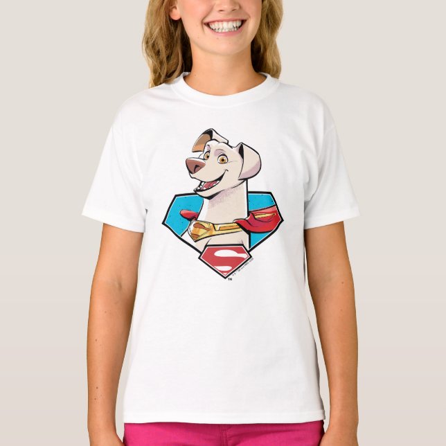 Krypto S-Shield Graphic T-Shirt (Front)