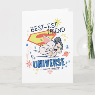 Krypto & Superman: Best-est Friend in the Universe Card