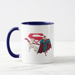 Krypto & Superman Mug