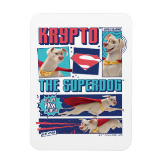 Krypto The Super-Dog Comic Panels Magnet