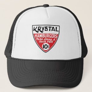 Krystal 10 Cent Shield Trucker Hat