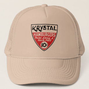 Krystal 10 Cent Shield Trucker Hat
