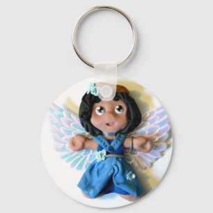 Krystal Angel I Key Ring