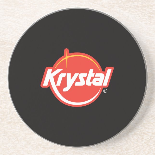 Krystal Logo Coaster (Front)