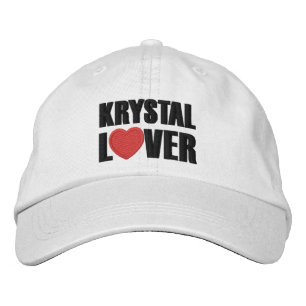 Krystal Lover Embroidered Hat