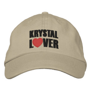 Krystal Lover Embroidered Hat