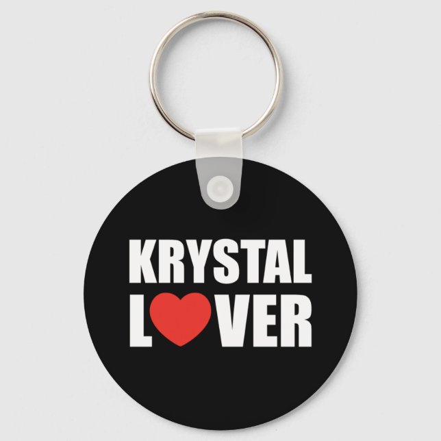 Krystal Lover Key Ring (Front)