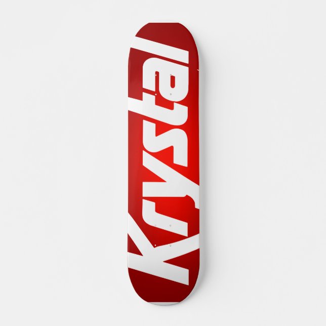 Krystal Skateboard (Front)