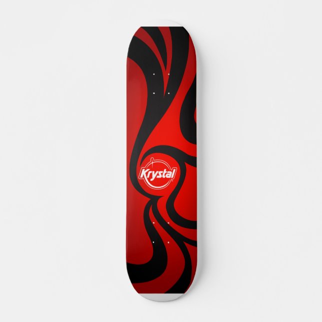 Krystal Swirl Skateboard (Front)