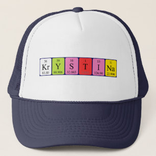 Krystina periodic table name hat