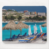 Ksamil, town beachfront