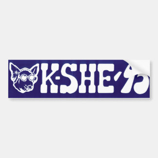 KSHE-95 Bumper Sticker
