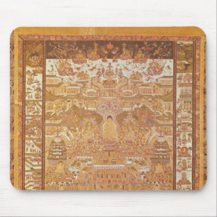 Kshitigarbha, Judge of Hell, from Dunhuang Mouse Pad