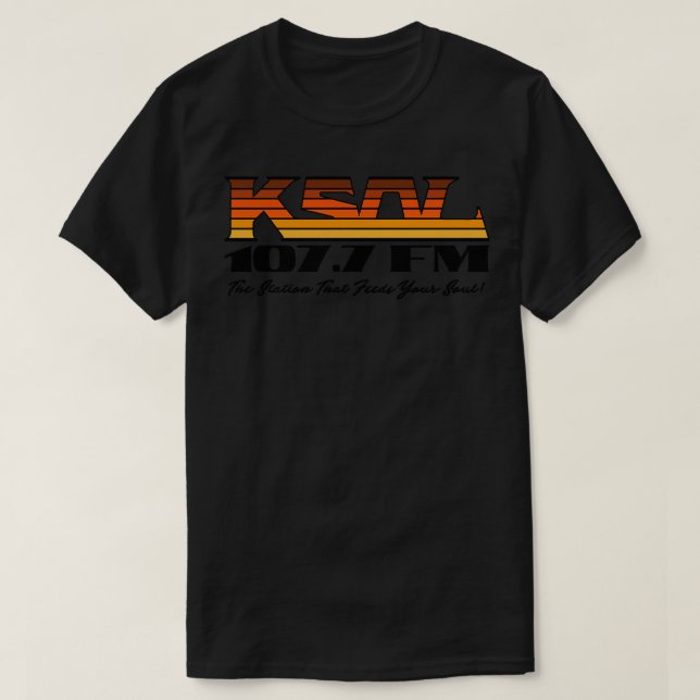 KSOL 1077 SOUL Bay Area Defunct Radio Station 1 T-Shirt (Design Front)