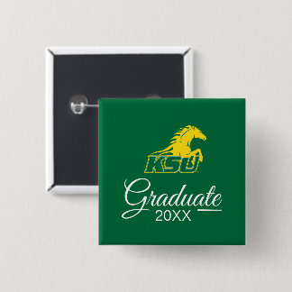 KSU Kentucky State University Graduate 15 Cm Square Badge