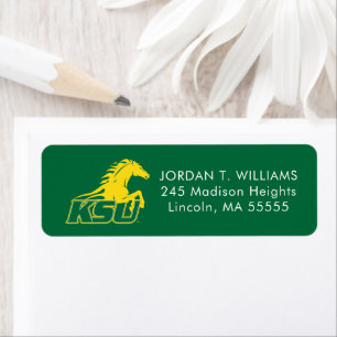 KSU Kentucky State University Graduate Return Address Label