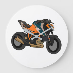 KTM 1290 SuperDuke simple style Large Clock