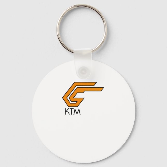 Ktm Logo Sticker1  Key Ring (Front)