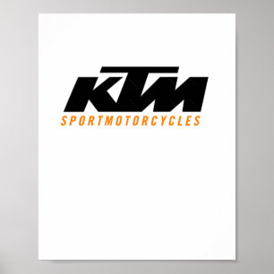 Ktm Logo Sticker2 Poster