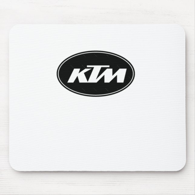 Ktm Logo Sticker  Mouse Pad (Front)