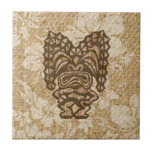 Ku-Tiki Hawaiian Tiki Bar Tile Trivet