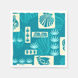Kua Bay Hawaiian Undersea Shells Napkin