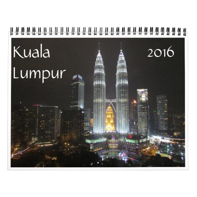kuala lumpur 2016 calendar (Cover)