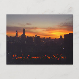 Kuala Lumpur City Skyline Postcard