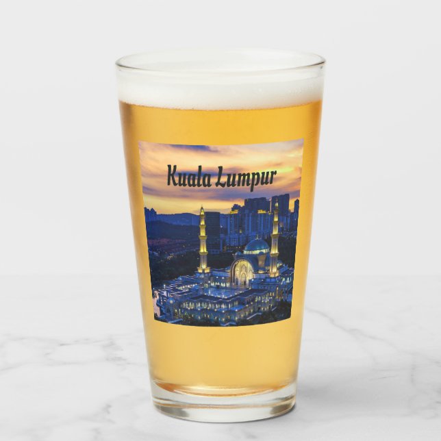 Kuala Lumpur Glass (Front Filled)