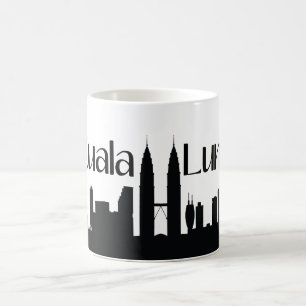 Kuala Lumpur, Malaysia Landmark Gift Mug
