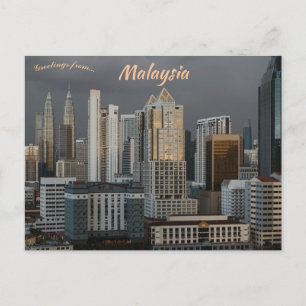 Kuala Lumpur Malaysia Postcard