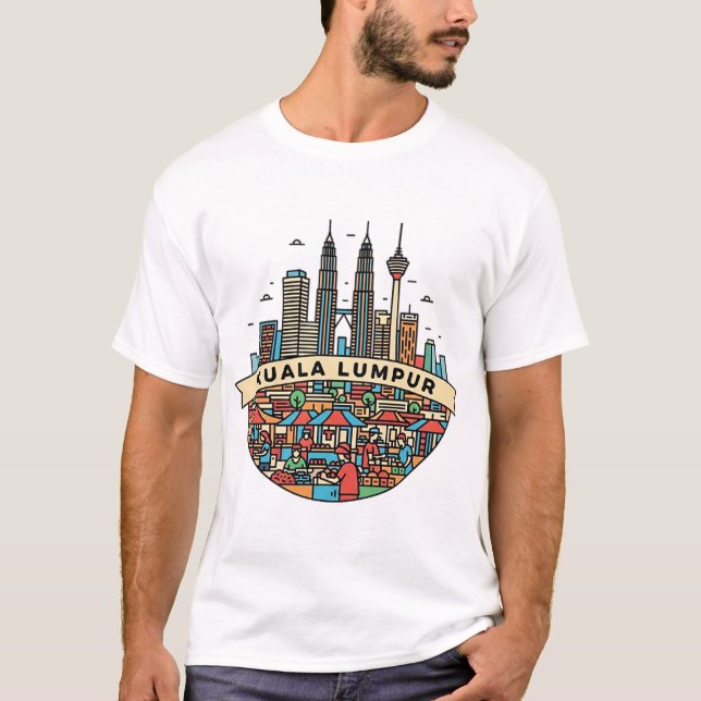 KUALA LUMPUR, MALAYSIA T-Shirt (Front)