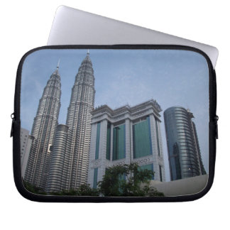Kuala lumpur twin topwers laptop sleeve
