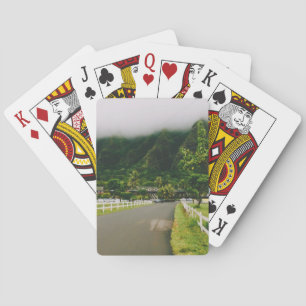 Kualoa Ranch, Oahu, Hawaii Playing Cards