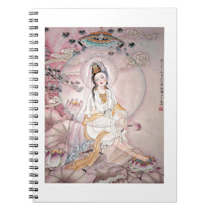 Kuan Yin; Buddhist Goddess Of Compassion Notebook