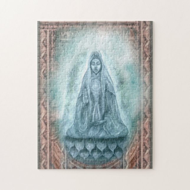 Kuan Yin puzzle (Vertical)