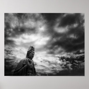 Kuan Yin Statue Fine Art Photograph Poster