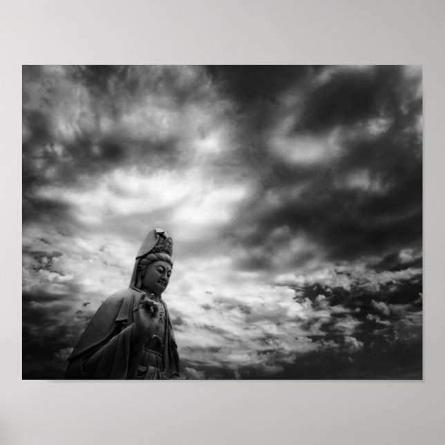 Kuan Yin Statue Fine Art Photograph Poster (Front)