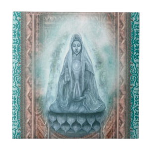 Kuan Yin tile