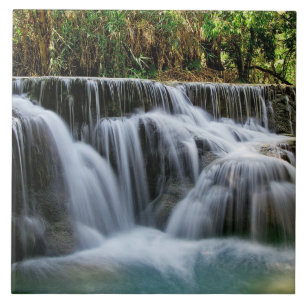 Kuang Si Falls, Laos Ceramic Tile