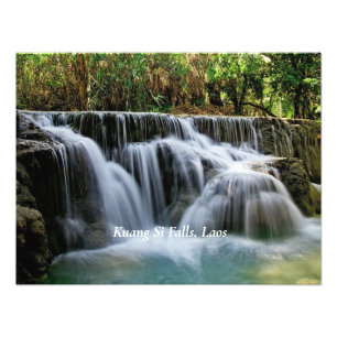 Kuang Si Falls, Laos Photo Print