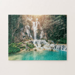 Kuang Si Falls  Luang Prabang Jigsaw Puzzle