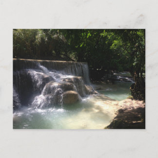 Kuang Si Waterfalls Postcard