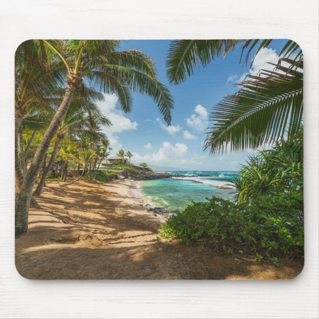 Kuau Cove Beach | Maui, Hawaii Mouse Pad (Front)