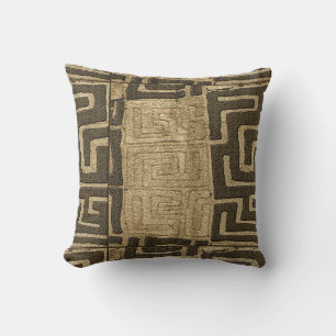 Kuba Cloth Print Cushion