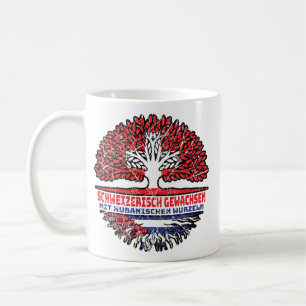 Kuba Kubanisch Schweizer Schweiz Baum Wurzel Coffee Mug