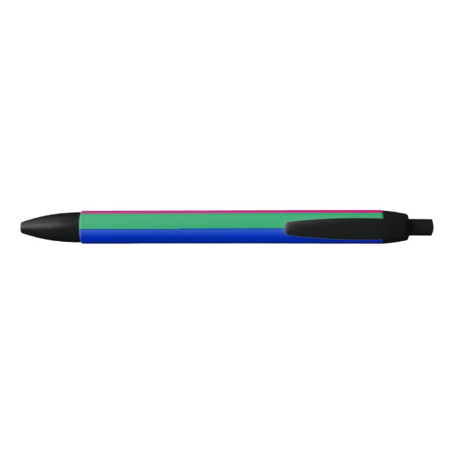 Kuban People's Republic Flag Black Ink Pen (Back)