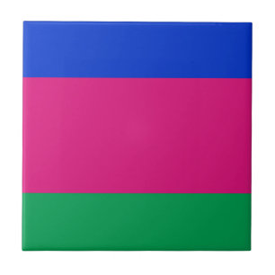 Kuban People's Republic Flag Ceramic Tile