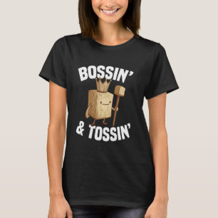 Kubb Legend Viking Chess Player Yard Game Set Kubb T-Shirt