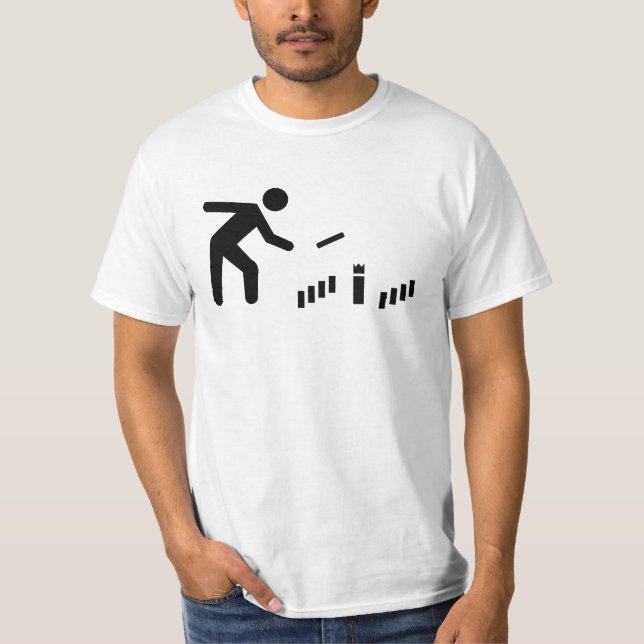 Kubb player T-Shirt (Front)